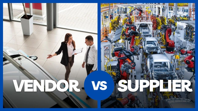 vendor vs supplier