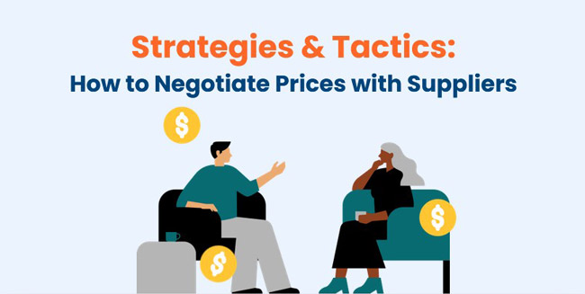 how to negotiate price with supplier