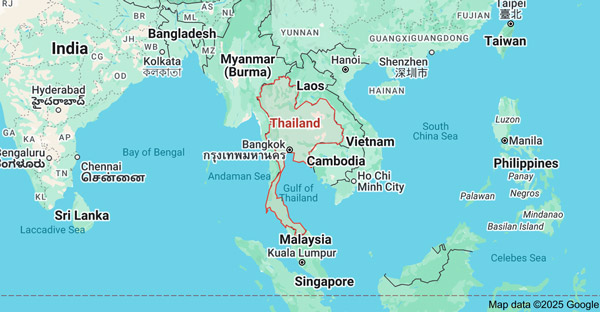 thailand strategic location